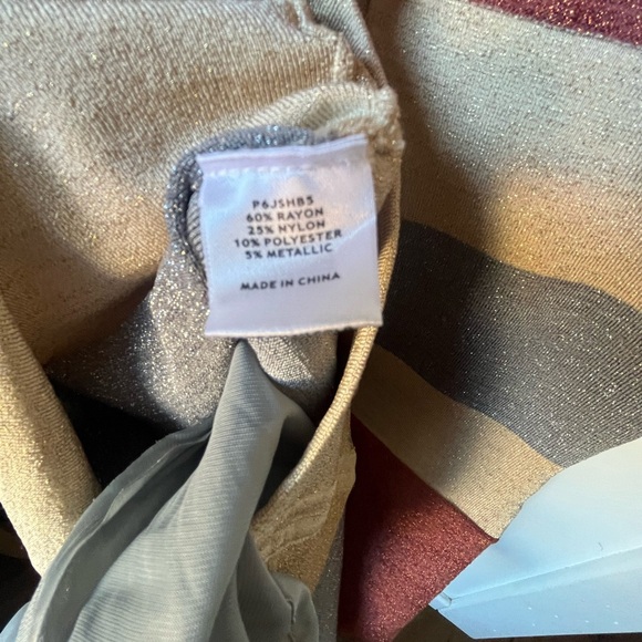 NWT PARKER Knit Verlee Dress metallic Halter Bodycon Dress Sz Small - Picture 9 of 14